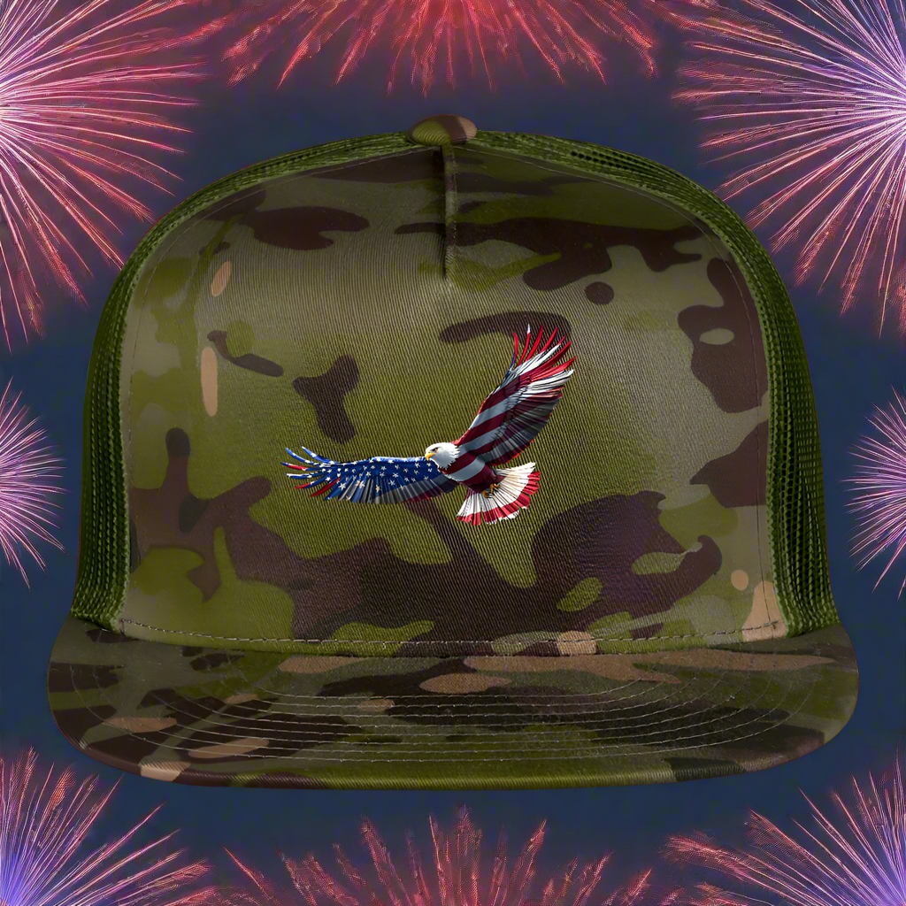 SOARING EAGLE CAMO Trucker Hat - MultiCam\green