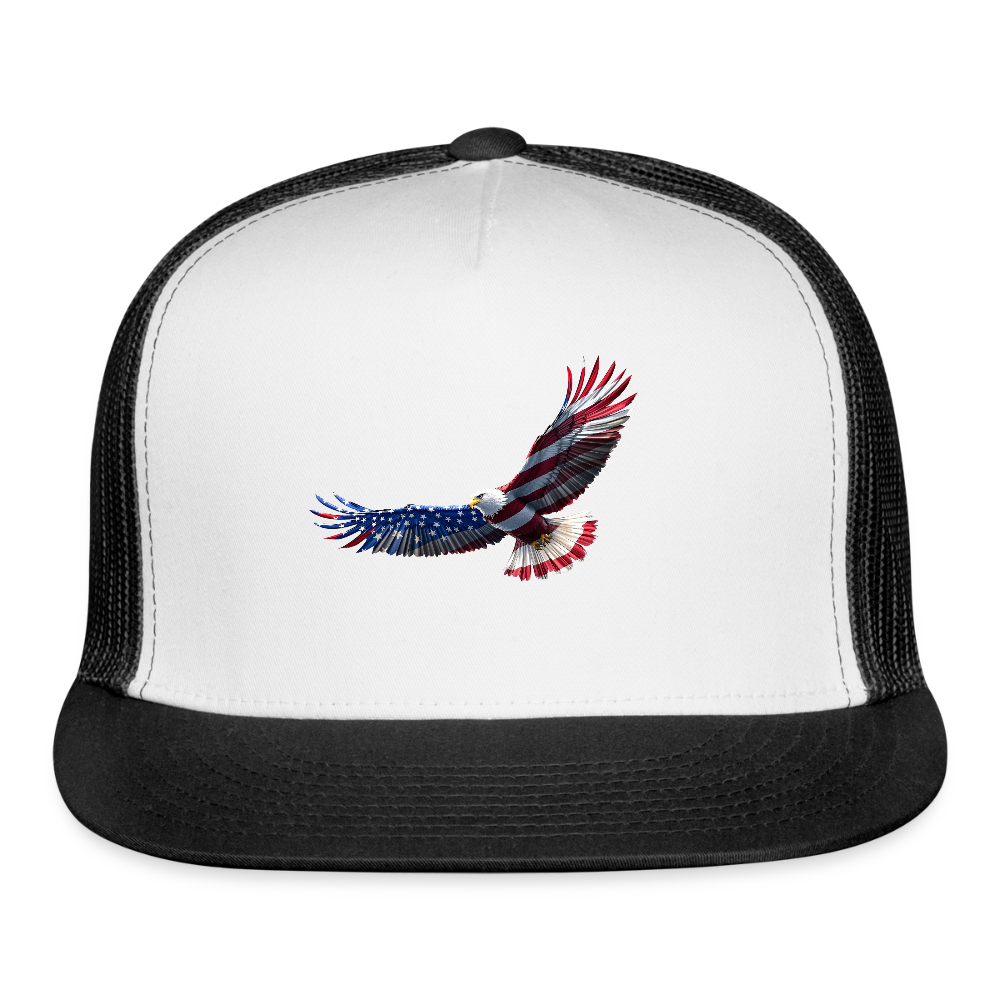 SOARING EAGLE Trucker Hat - white/black