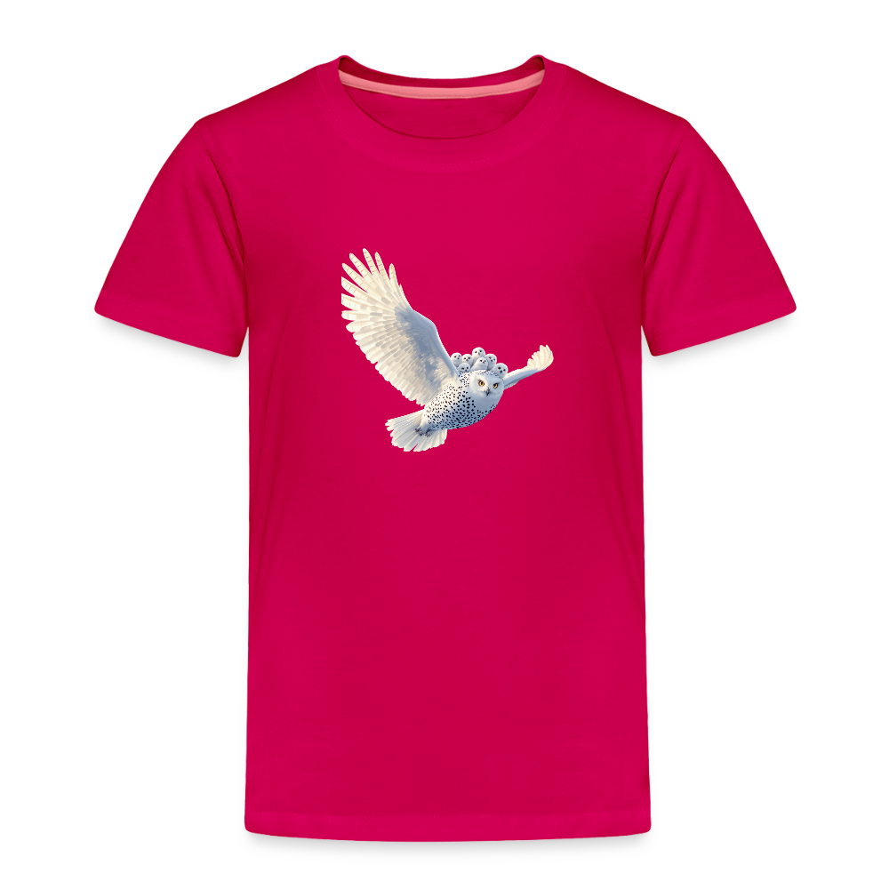 HOOTIE Toddler Premium T-Shirt - dark pink