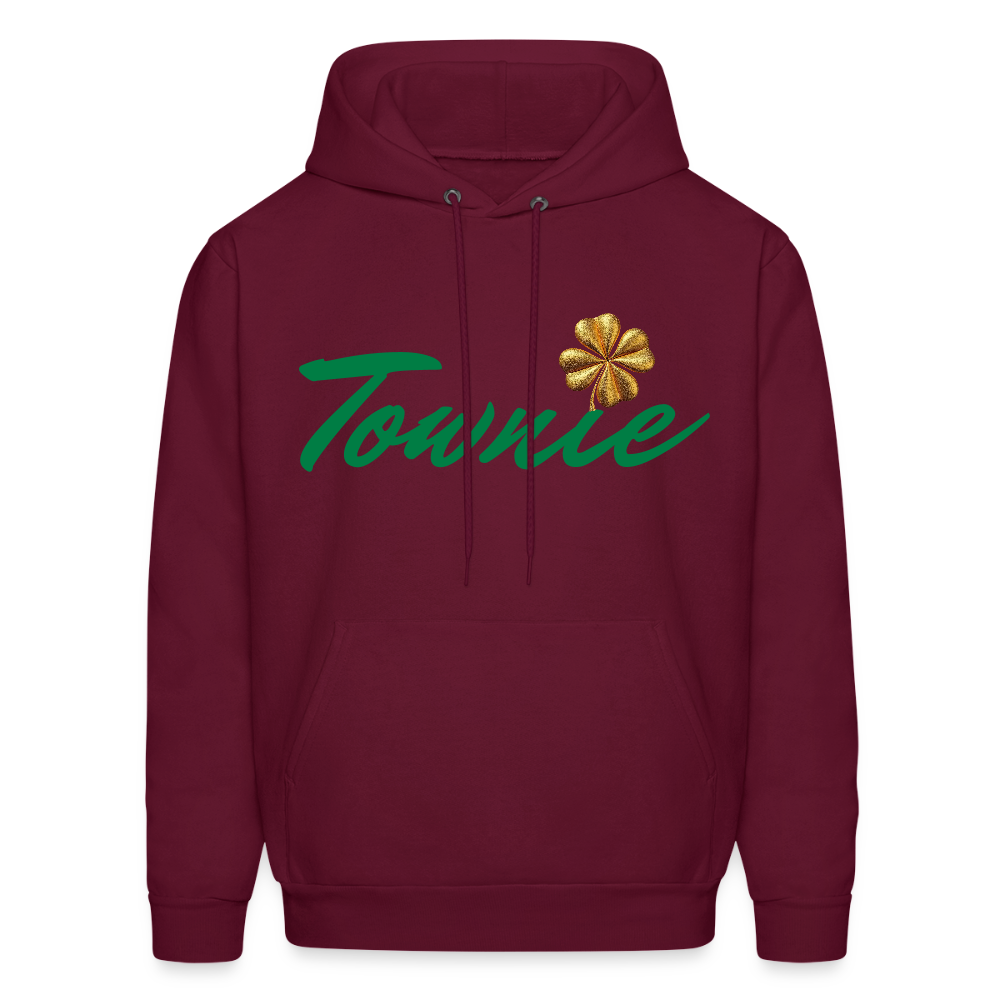 TOWNIE Men's Hoodie - burgundy