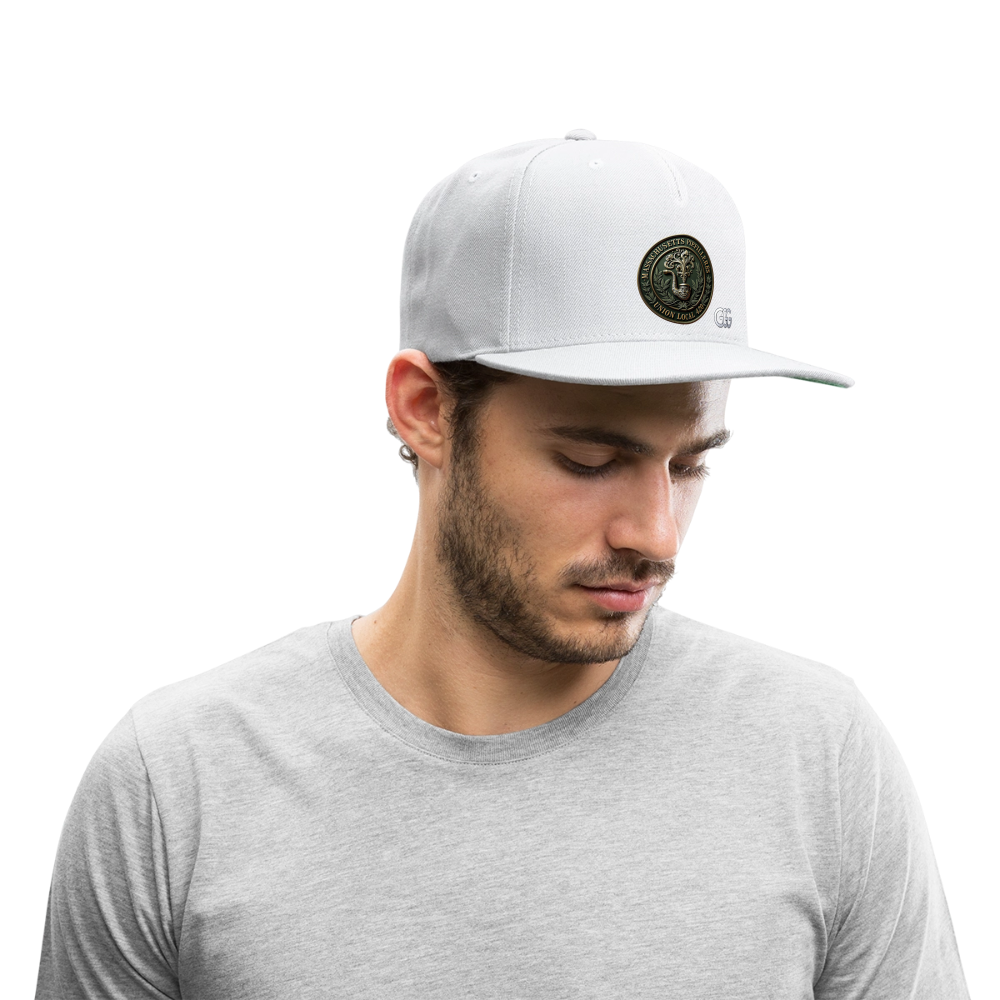 MASS PIEFILLERS UNION 420 Snapback Baseball Cap - white