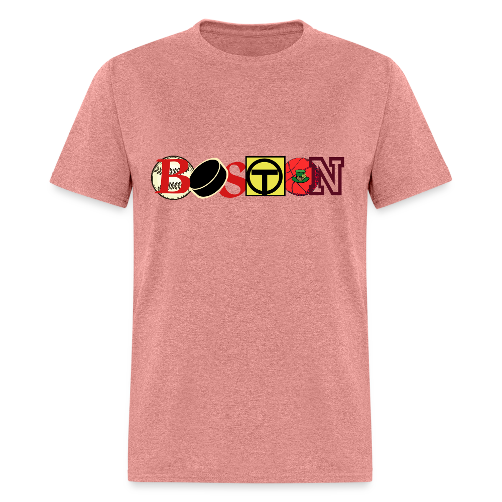 BOSTON Unisex Classic T-Shirt - heather mauve