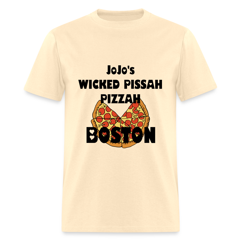 SIE CAPS JoJo's WICKED PISSAH PIZZAH BOSTON Unisex Classic T-Shirt - natural