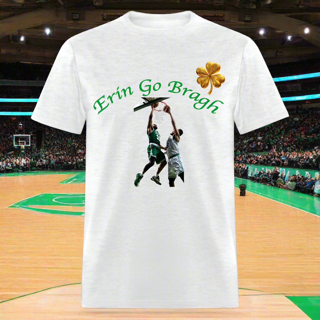 ERIN GO BRAGH BASKETBALL Unisex Classic T-Shirt - light heather gray