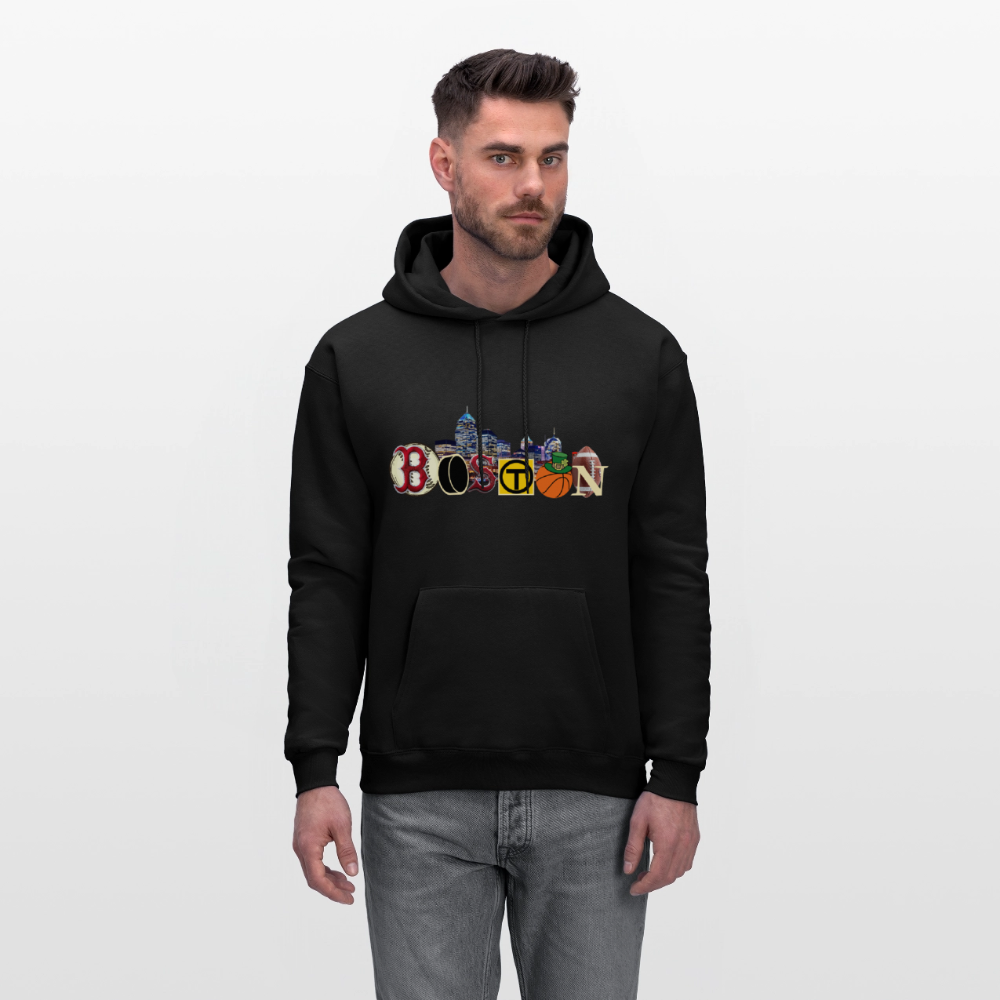 BOSTON SKYLINE Haines Men's Hoodie - black