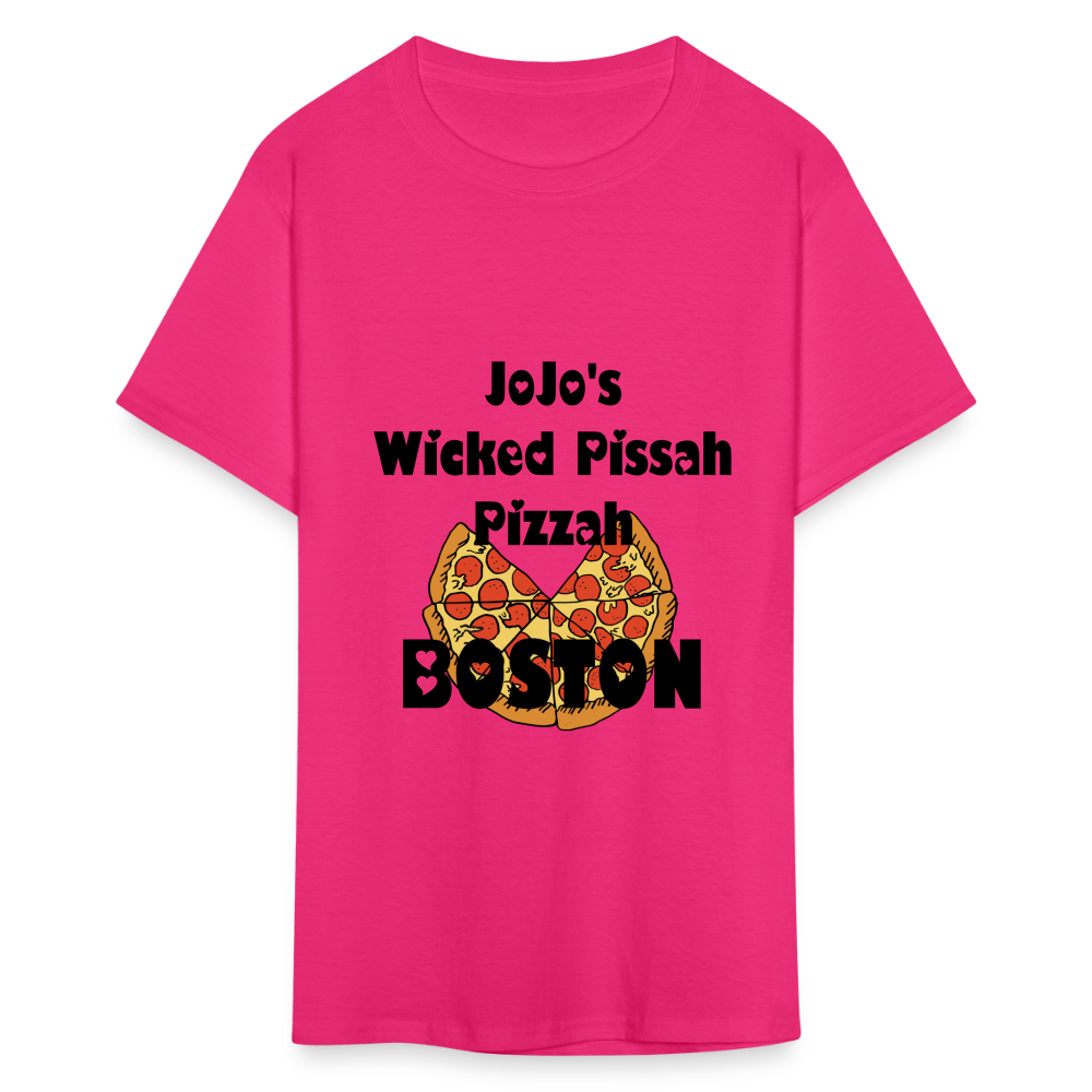 SIE CAPS JoJo's WICKED PASSAH PIZZAH BOSTON Classic T-Shirt - fuchsia