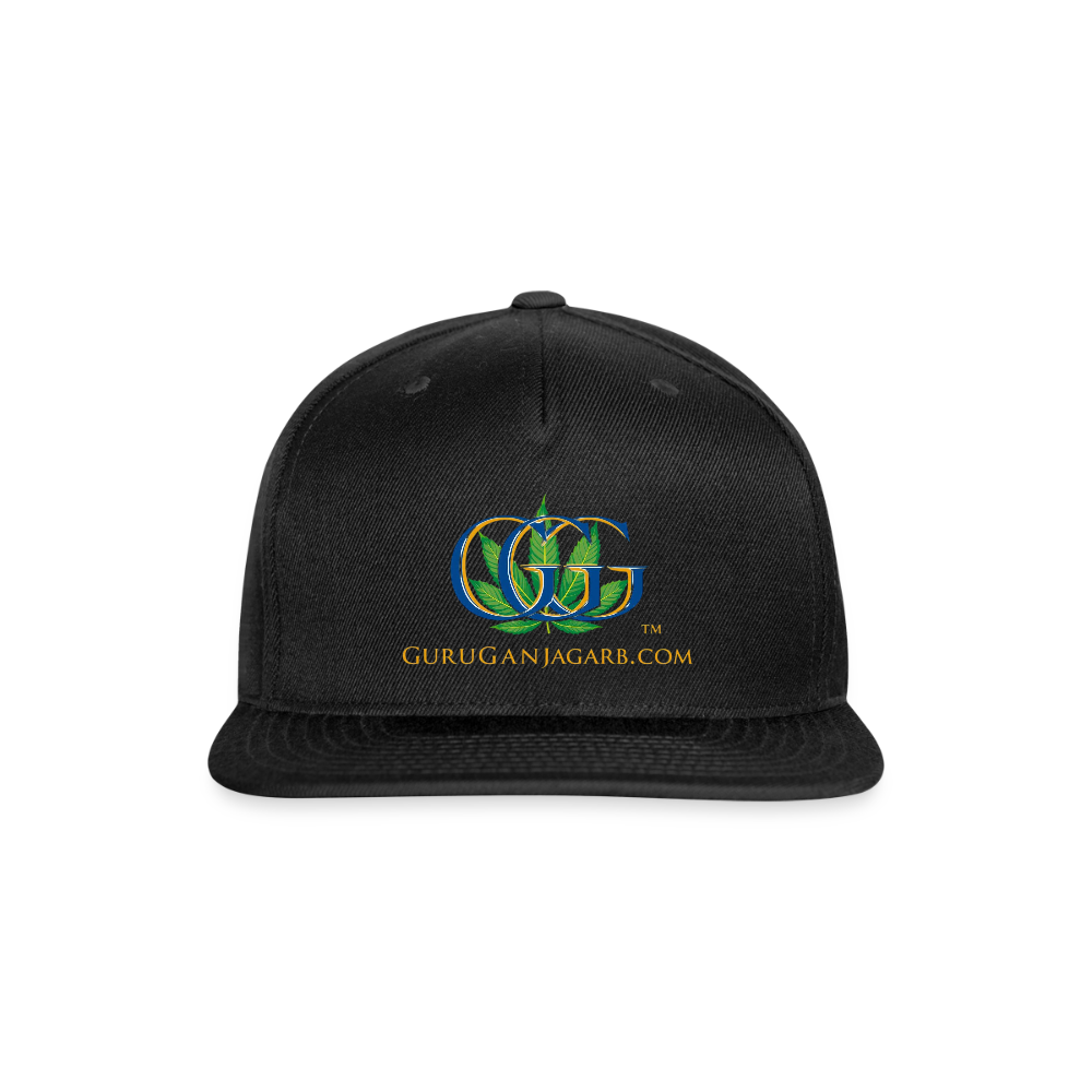 GGG YP Snapback Baseball Cap - black