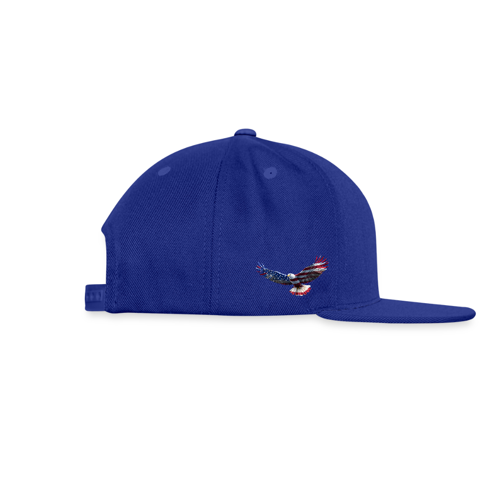 THE BOSTON / EAGLES Authentic Snapback Baseball Cap - royal blue