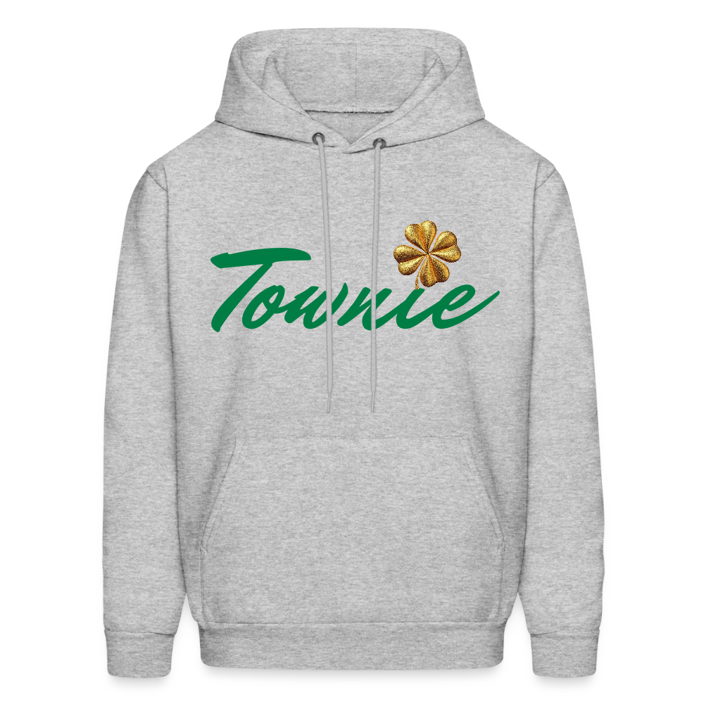 TOWNIE Men's Hoodie - heather gray