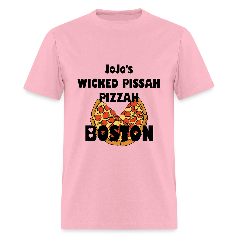 SIE CAPS JoJo's WICKED PISSAH PIZZAH BOSTON Unisex Classic T-Shirt - pink