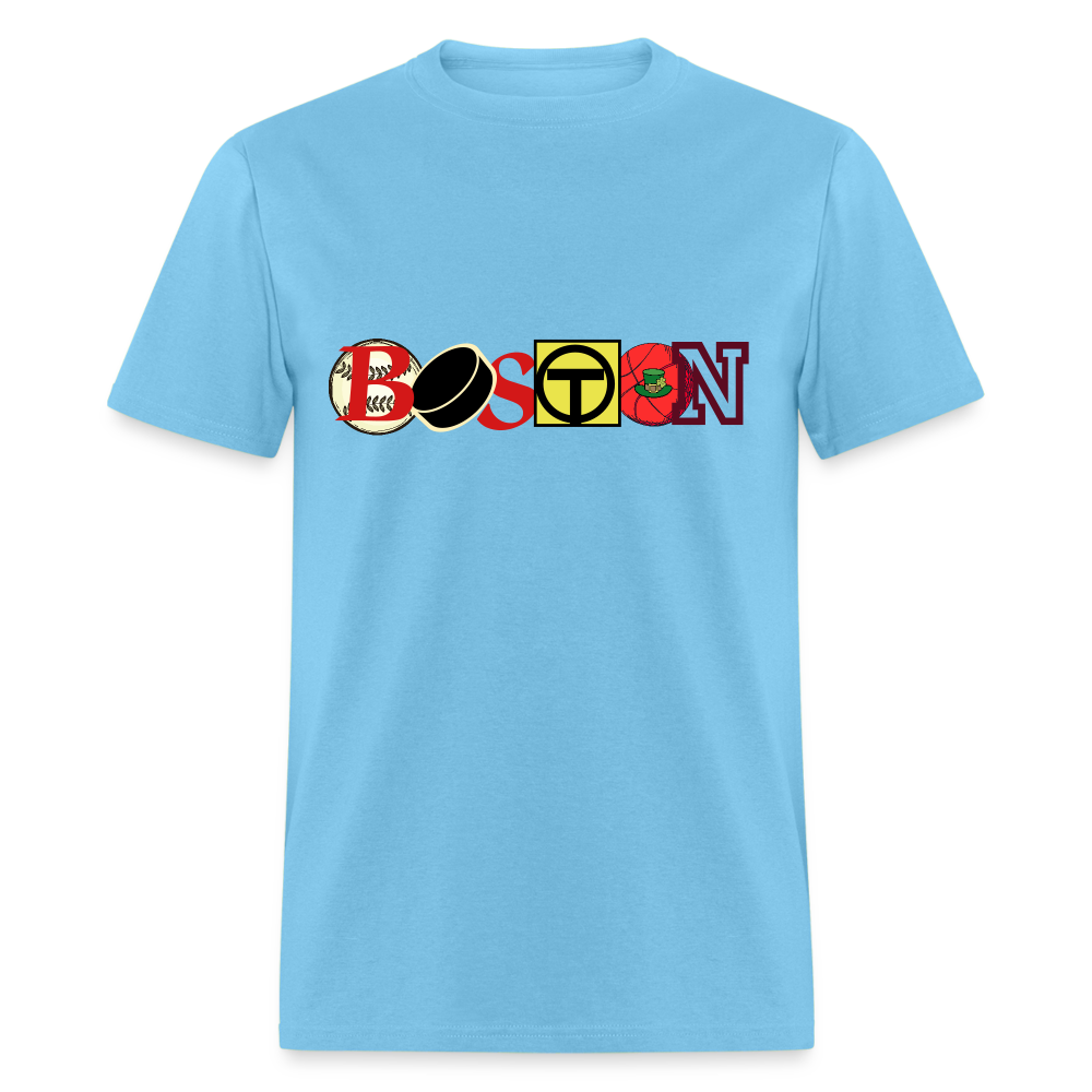 BOSTON Unisex Classic T-Shirt - aquatic blue