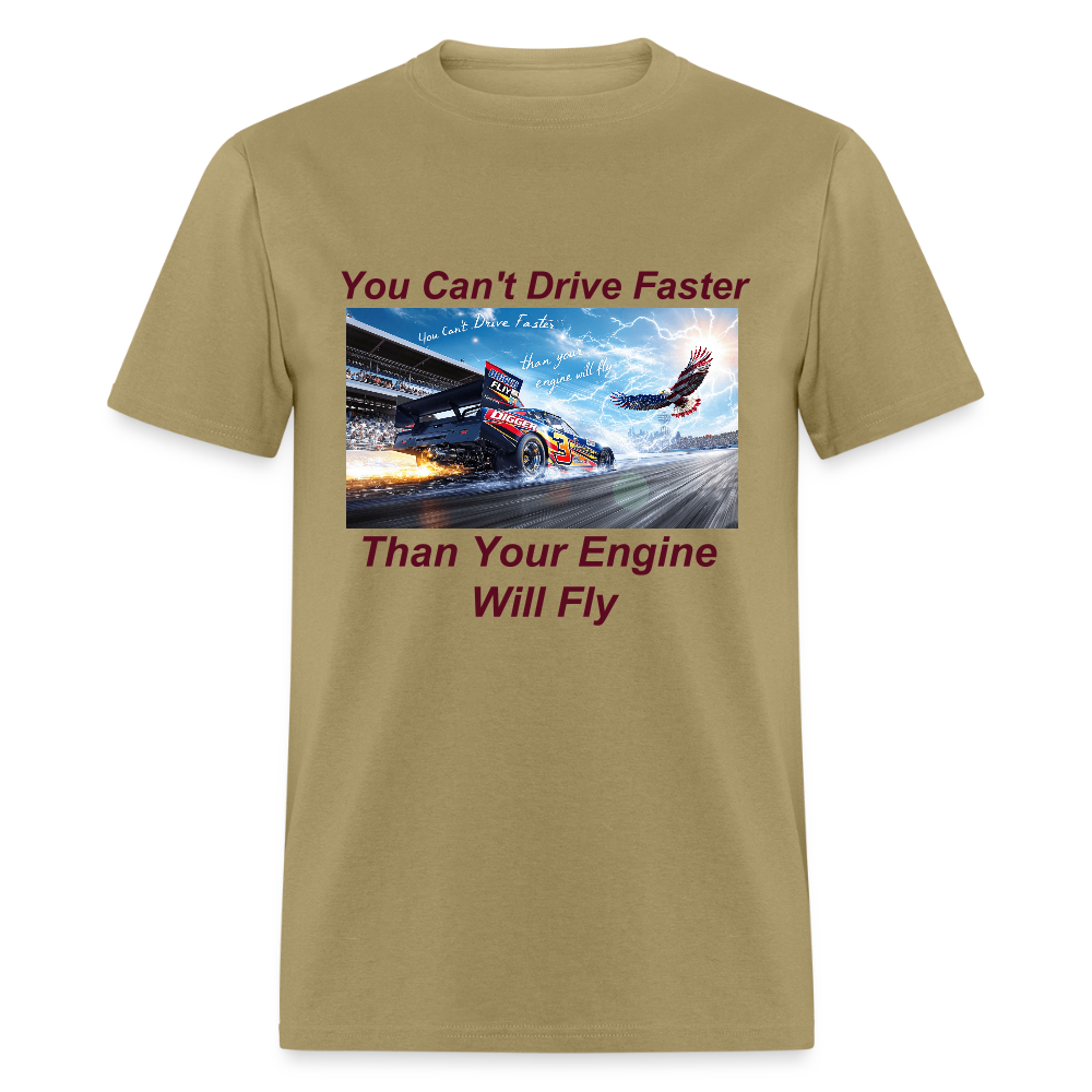 Drive Faster Digger 2 Unisex Classic T-Shirt - khaki