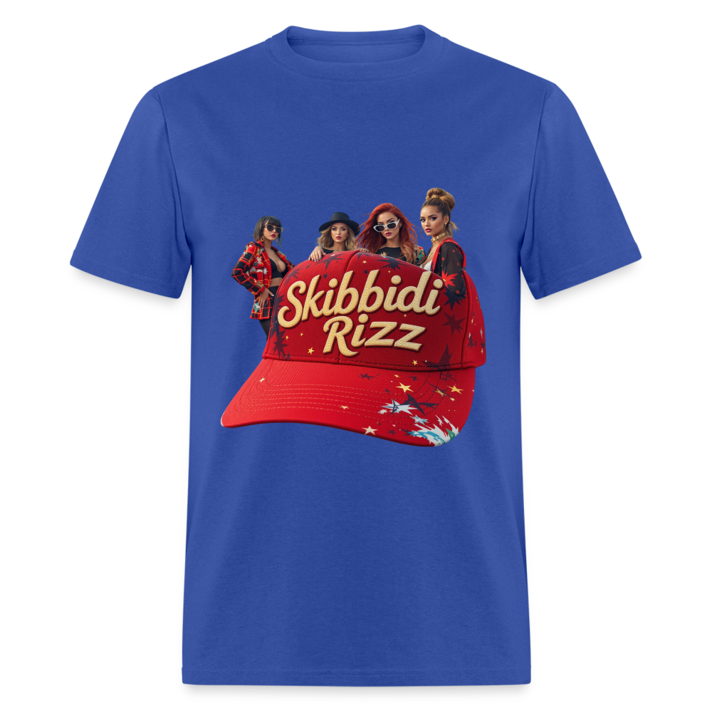 Skibbidi Rizz Authentic Unisex Classic T-Shirt - royal blue