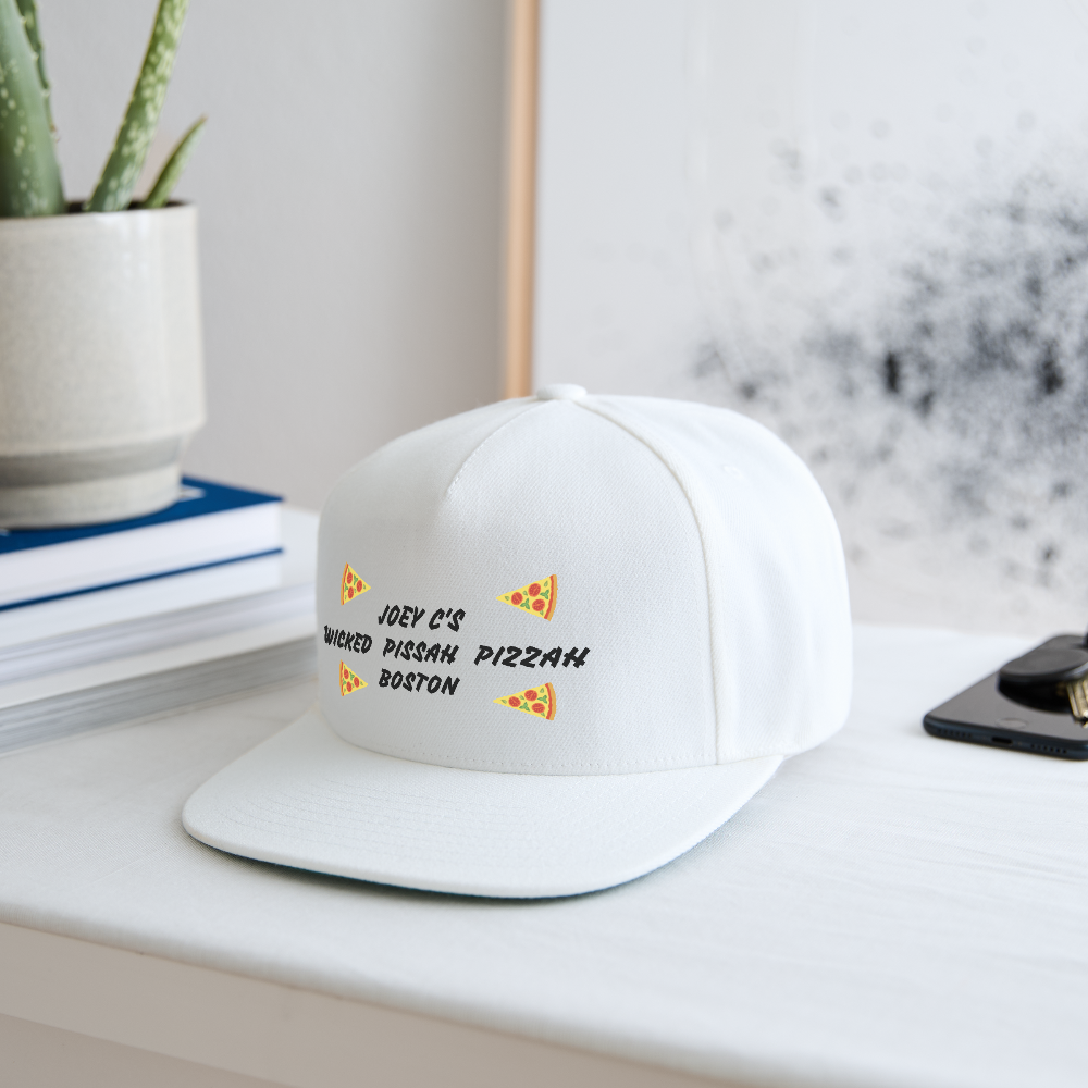 SIE CAPS WICKED PISSAH PIZZAH Original Snapback Baseball Cap - white