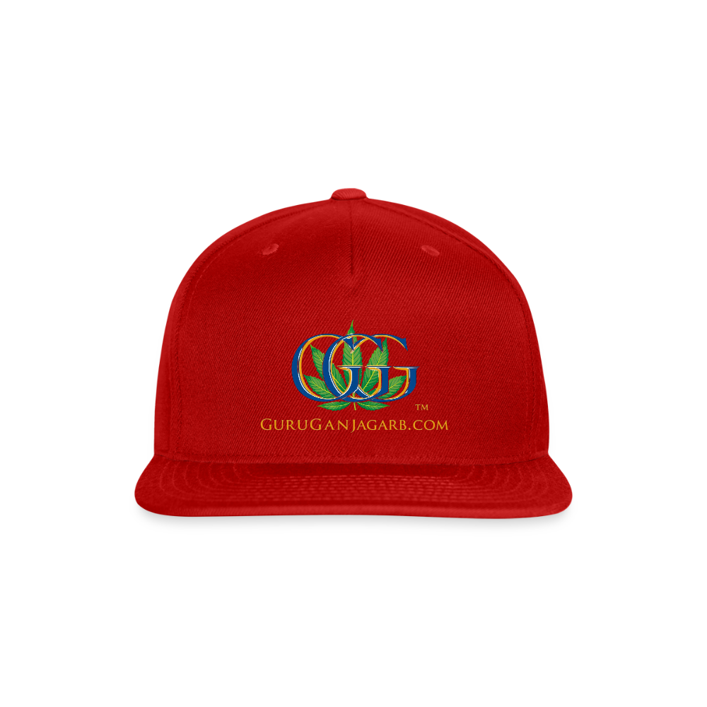 GGG YP Snapback Baseball Cap - red