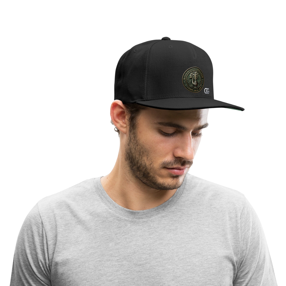 MASS PIEFILLERS UNION 420 Snapback Baseball Cap - black