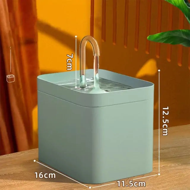 Automatic Pet Water Dispenser 1.5L "3 Speed Settings."