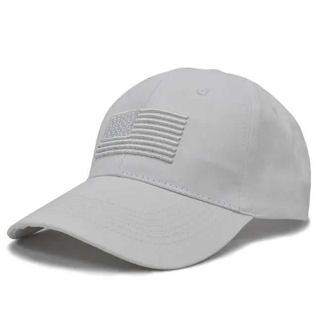 SIE CAPS "Embroidered American Flag" Tactical Baseball Caps