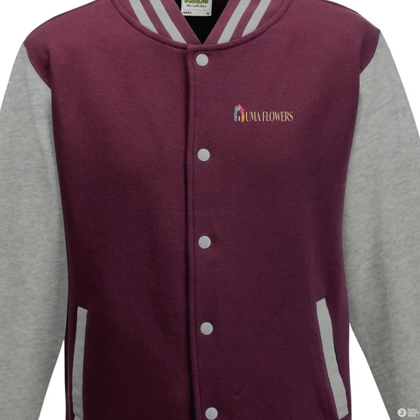 BURGNDY/ HTH GRY - FRONT