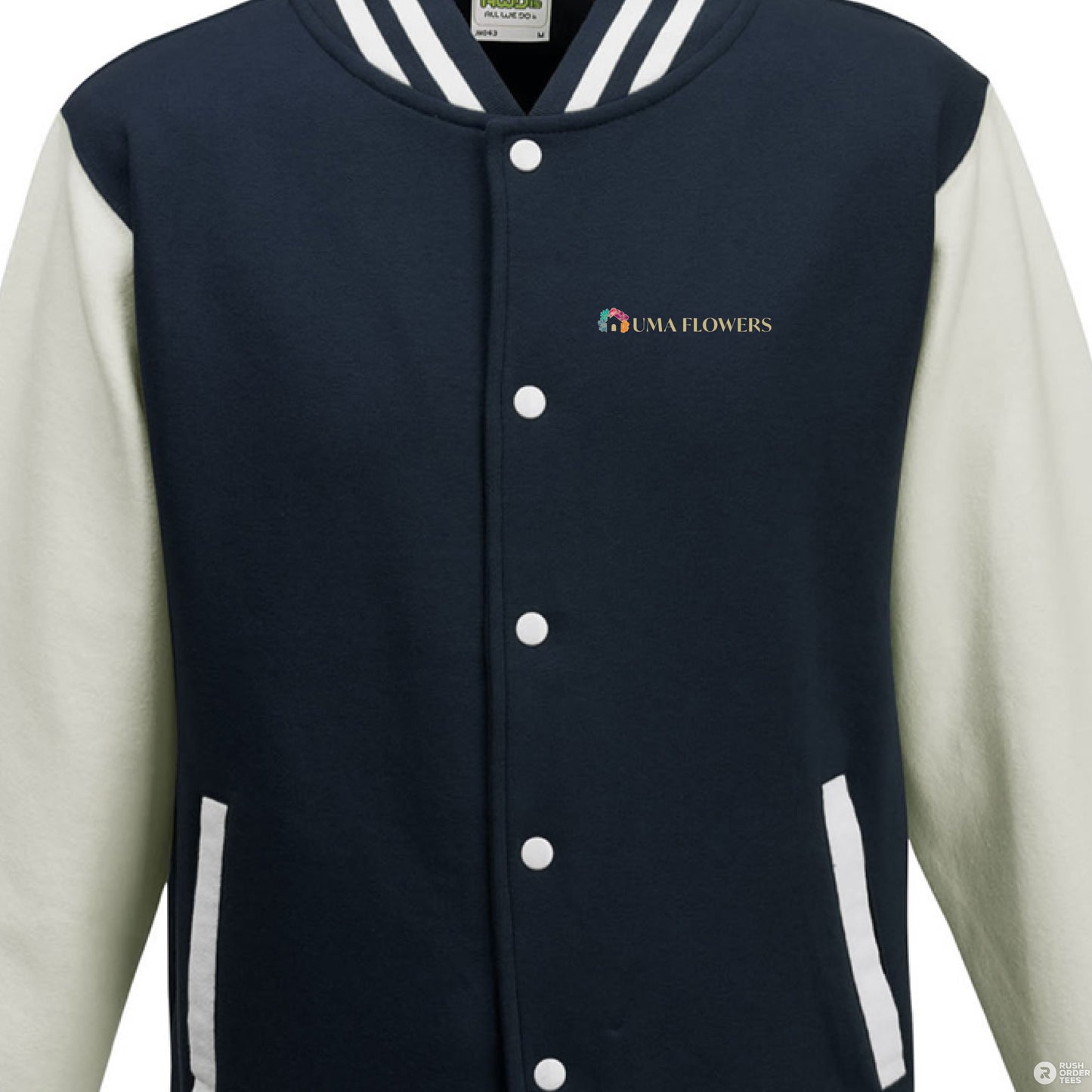 OXFORD NAVY/ WHT - FRONT