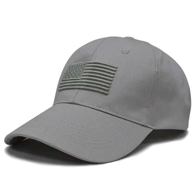 SIE CAPS "Embroidered American Flag" Tactical Baseball Caps