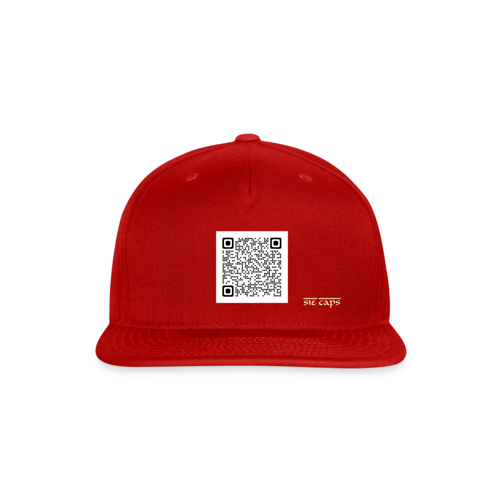 QR CODE Caps - red
