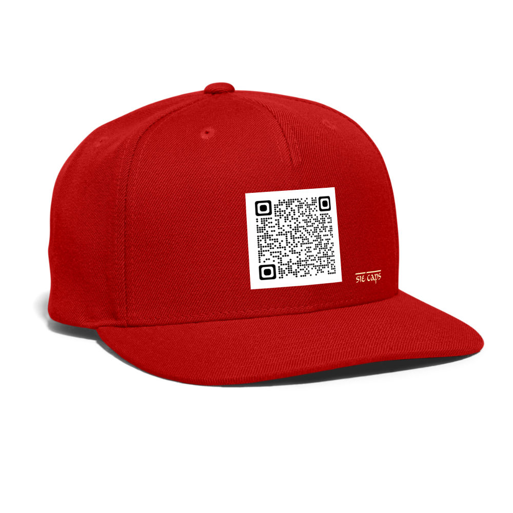 QR CODE Caps - red