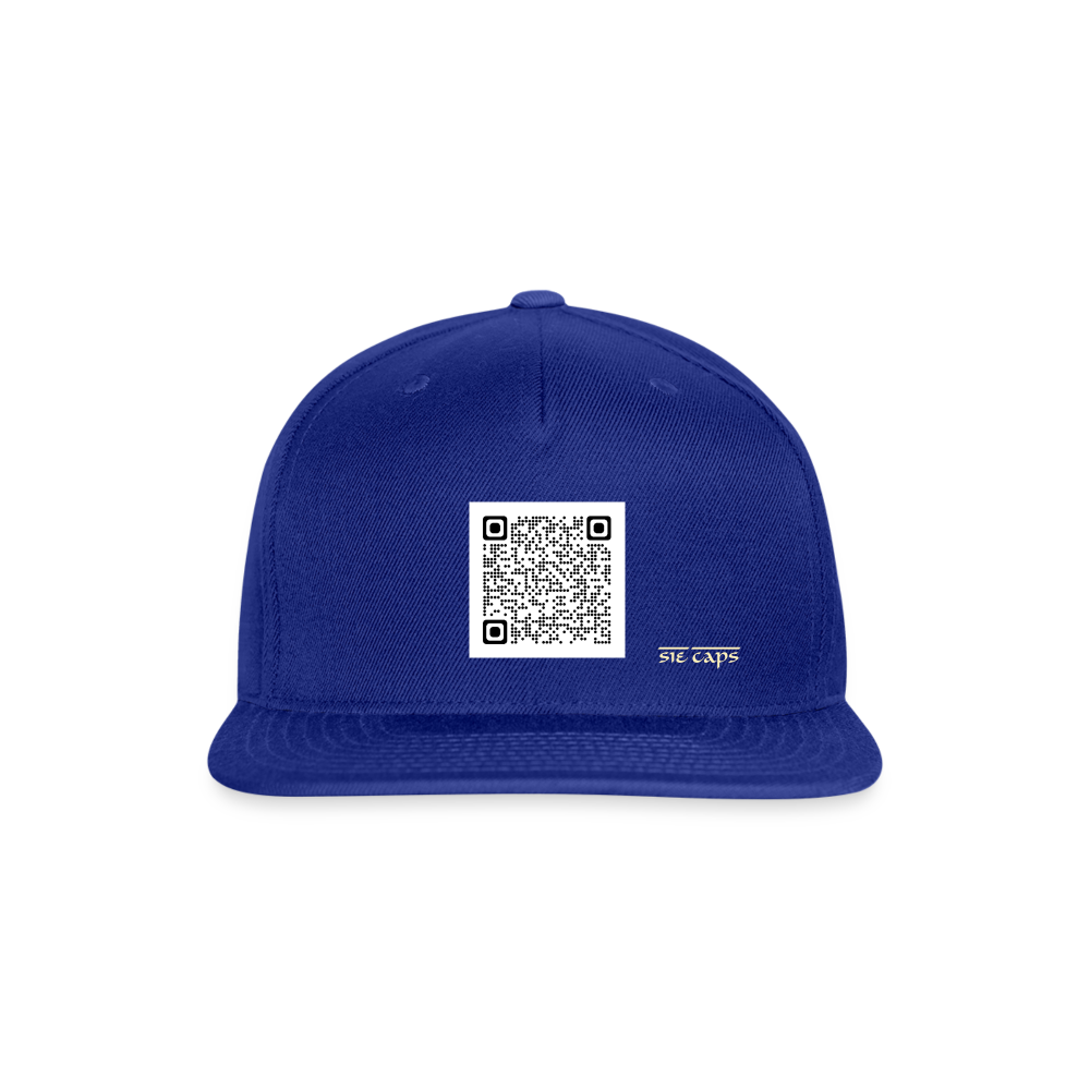 QR CODE Caps - royal blue