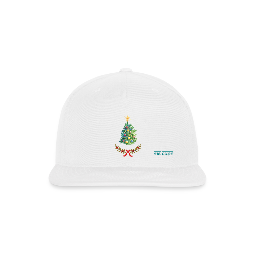 TREE WTEA Snapback Baseball Cap - white