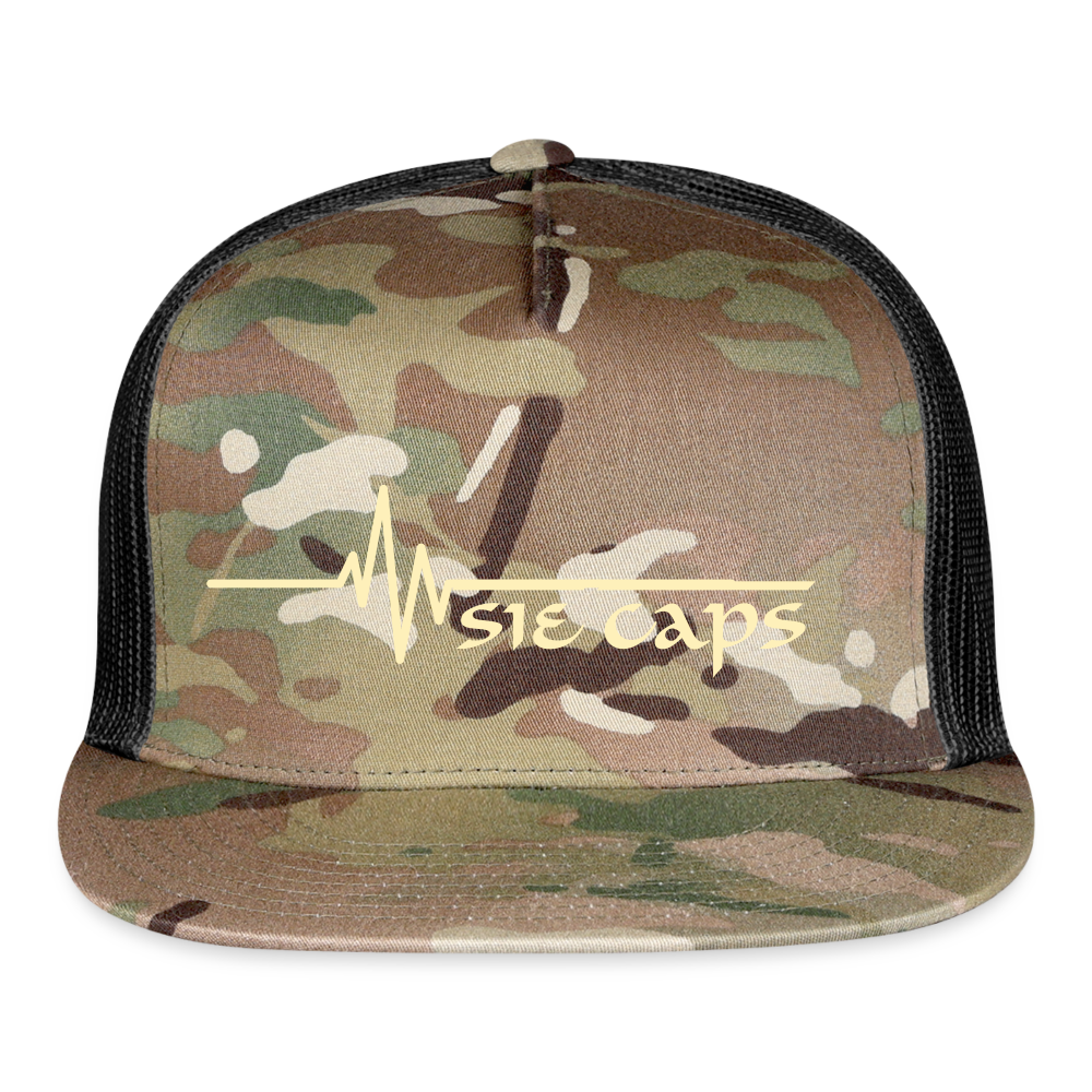 SIE CAPS "PULSE" Snapback Camo Cap - MultiCam\black