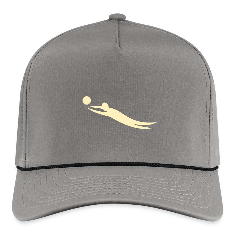 SIE CAPS "VBALL" Imperial Rope Snapback Cap - gray/black