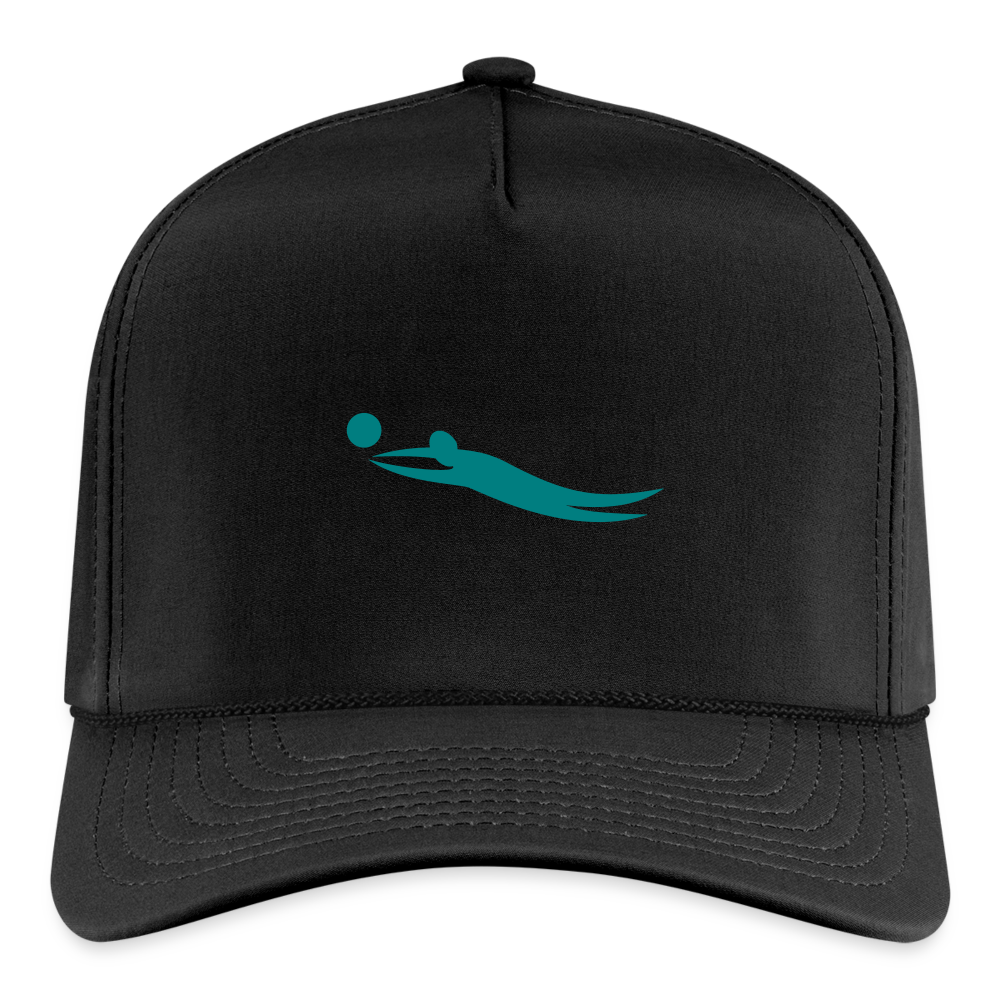 SIE CAPS" VBALL Imperial Rope Snapback Cap - black/black