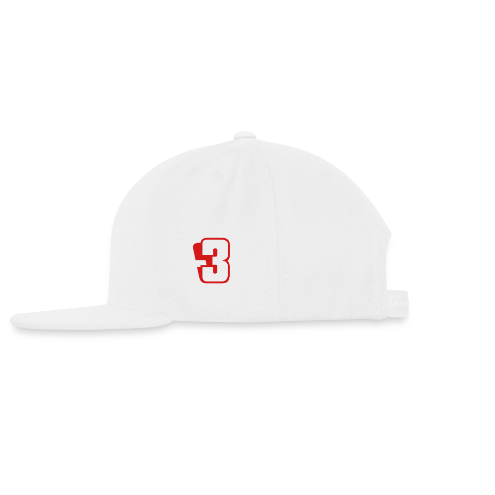 SIE CAPS "DIGGER" Original Snapback Baseball Cap - white
