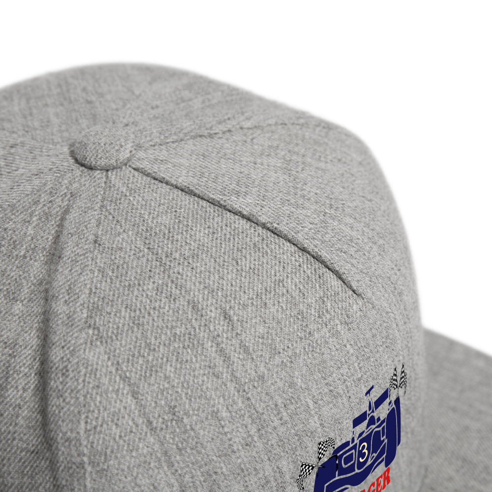 SIE CAPS "DIGGER" Original Snapback Baseball Cap - heather gray