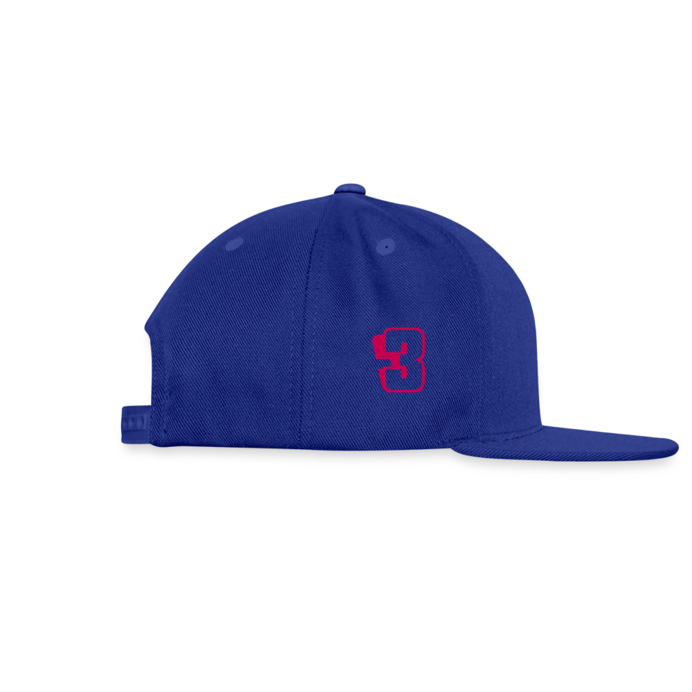 SIE CAPS "DIGGER" Original Snapback Baseball Cap - royal blue