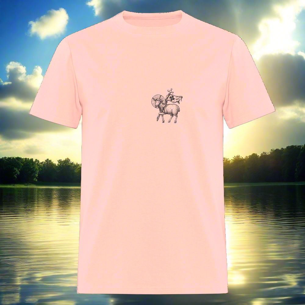 SIE CAPS "GODS LAMB" Unisex Classic T-Shirt - blush pink