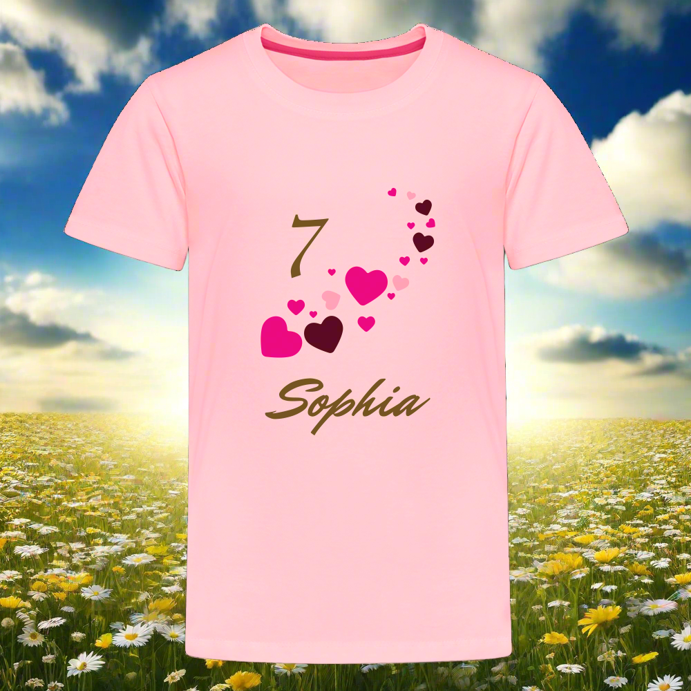 SIE CAPS "7 SOPHIA" Unisex Classic T-Shirt - pink