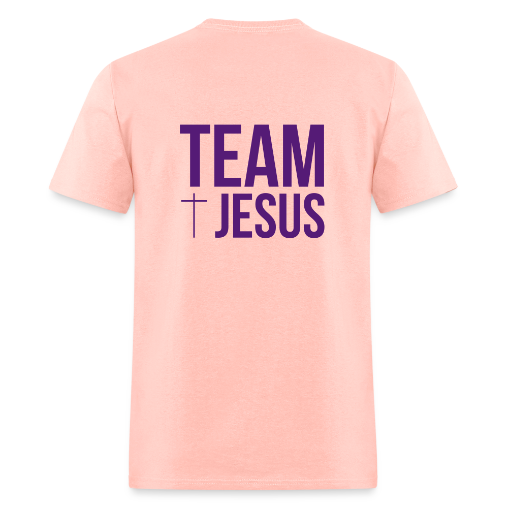 SIE CAPS " TEAM JESS" LAT Code Five™ TEE - blush pink