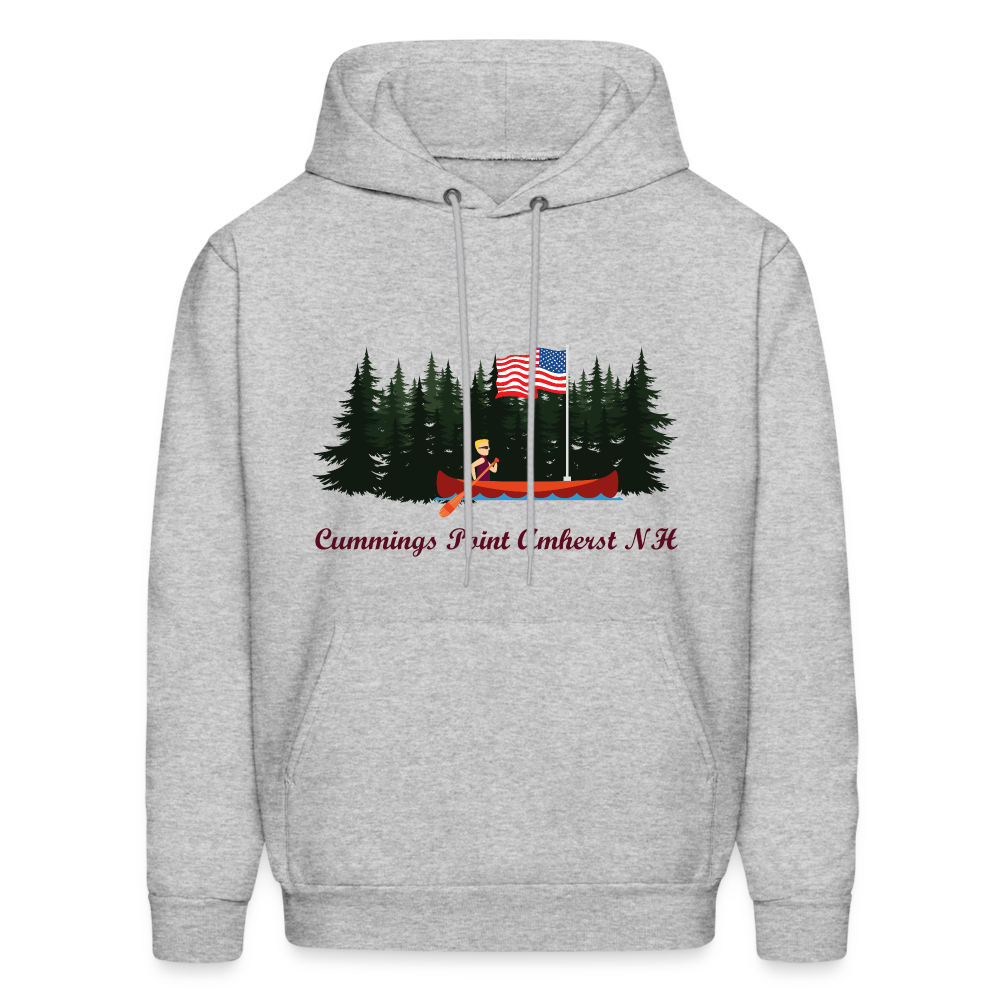 SIE CAPS "Cummings Point" Men's Hoodie - heather gray