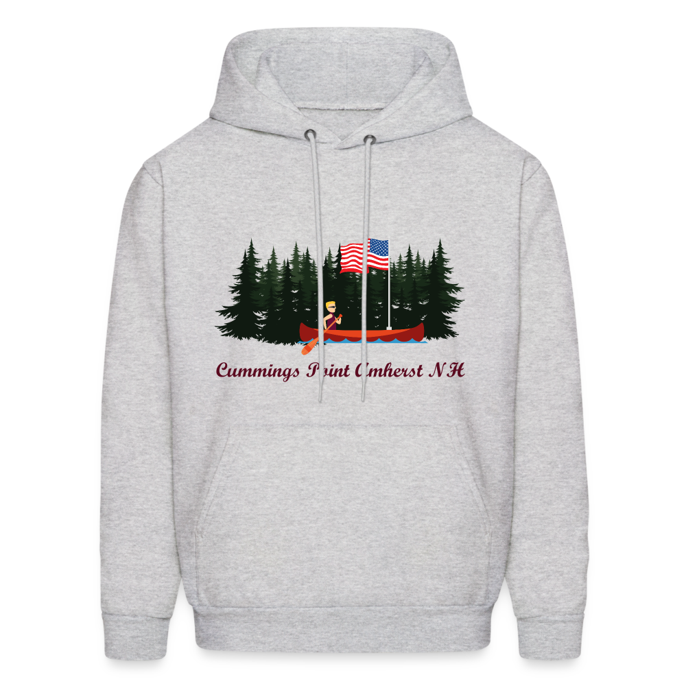 SIE CAPS "Cummings Point" Men's Hoodie - ash