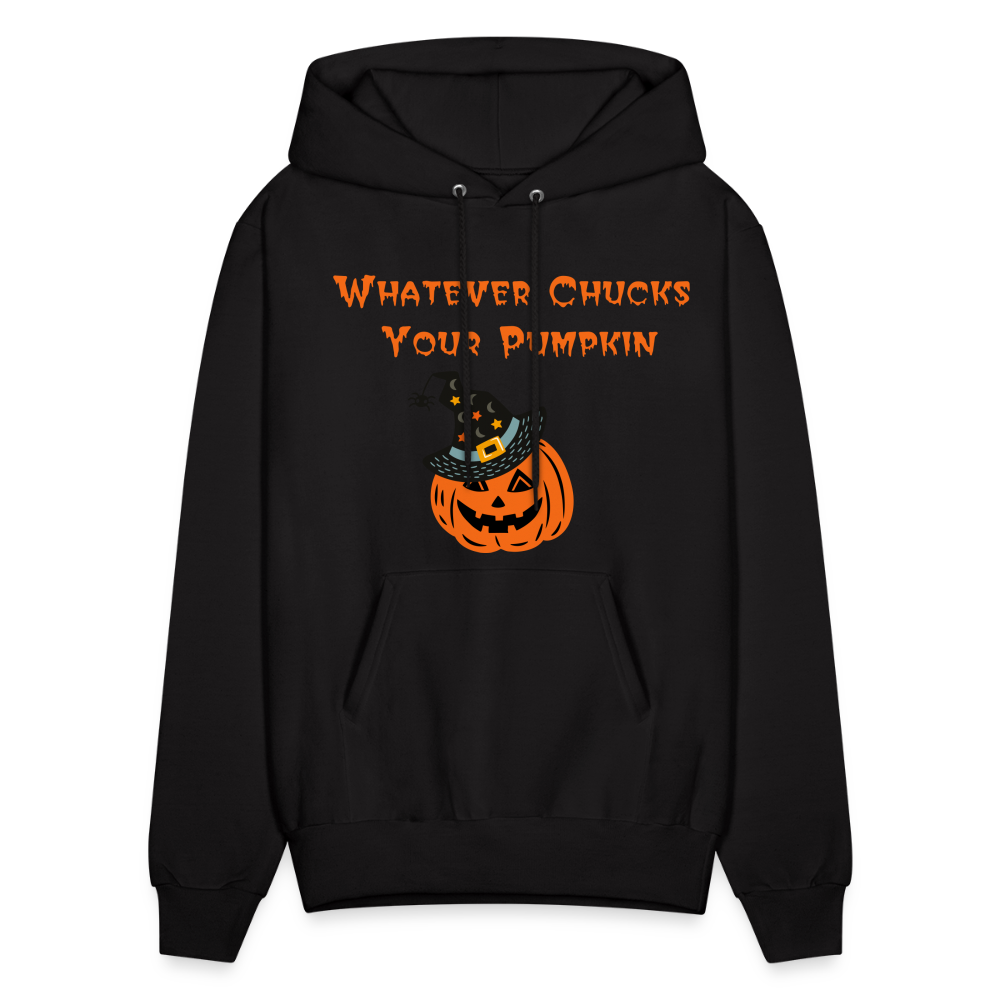 SIE CAPS Whatever Chucks Your Pumpkin Halloween Hoodie - black