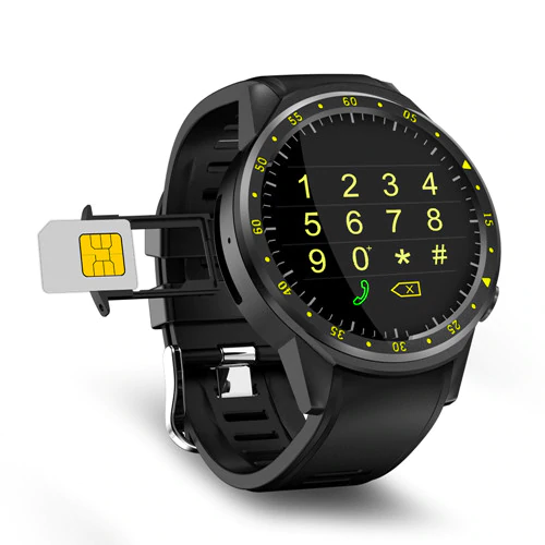 Sports Pedometer GPS Smart Watch with Camera Support ""Great Value""