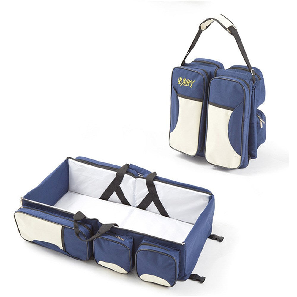 Multifunctional Large Capacity Portable Baby Crib and Changing Station