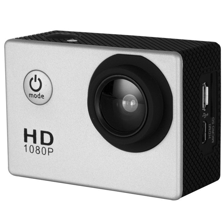 Mini 1080P/720P HD Waterproof Action Camera 2.0-inch Screen and Accessories
