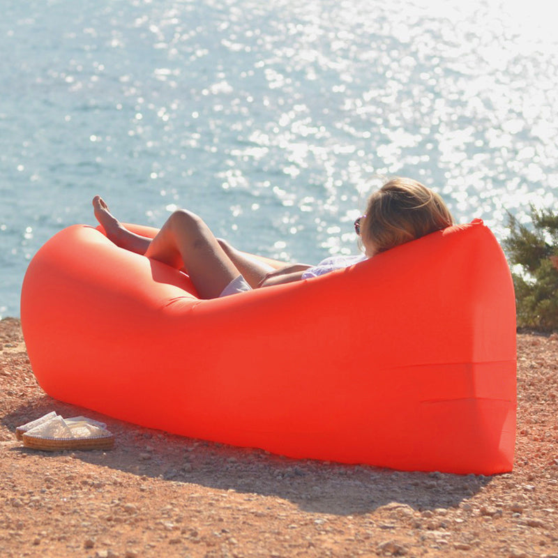 Incredible Inflatable Beach Lounger "No Air Pump Needed"