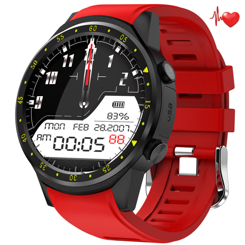Sports Pedometer GPS Smart Watch with Camera Support ""Great Value""