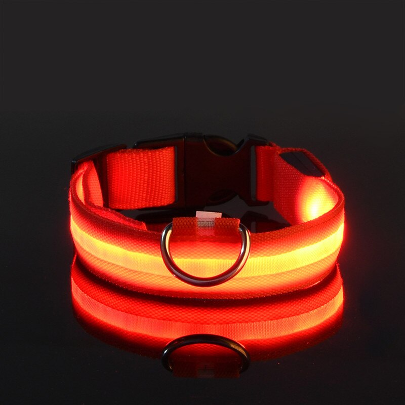 Rechargeable USB Dog LED Flashing Collar