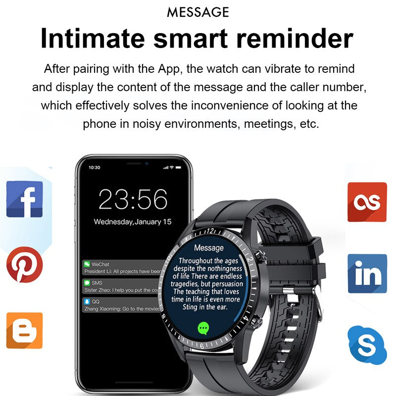 LIGE Men's Sports GPS Smart Watch