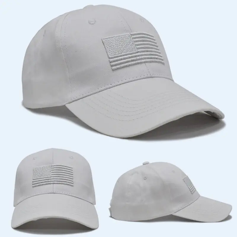 SIE CAPS "Embroidered American Flag" Tactical Baseball Caps
