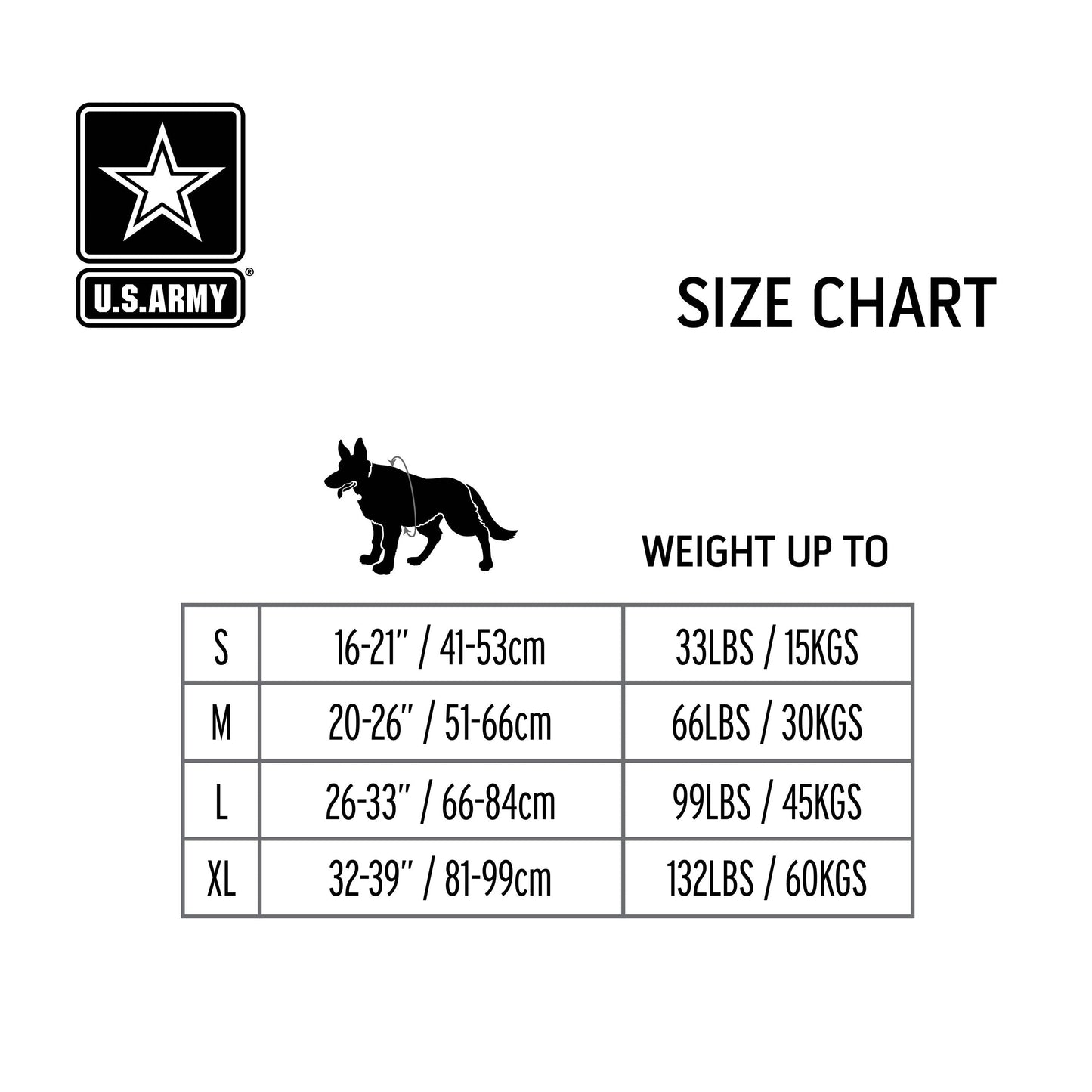 US Army Dog Life Vest - Dark Camo ""4 Sizes from $65.00""